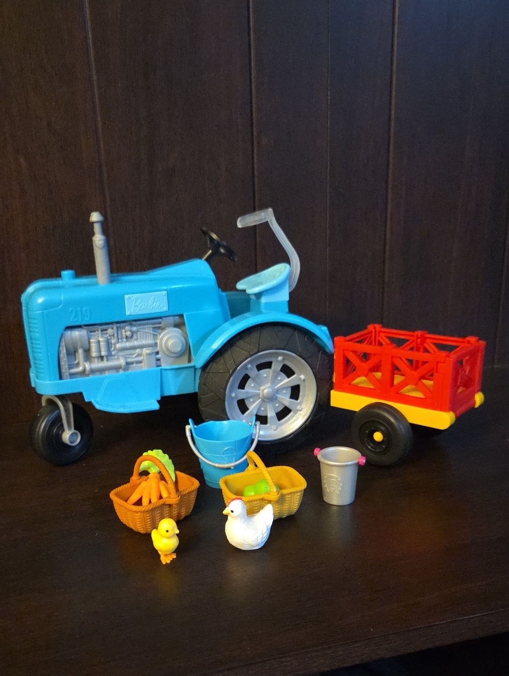 Barbie Sweet Orchard Farm Tractor Set